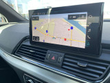 Audi純正のナビゲーションです!少ない動作で必要な情報をご確認可能です!