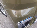 バンパーカバー破損。交換し納車いたします。