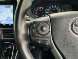 ステアリングスイッチ装備!運転しながら手元でオーディオの操作などができます。