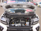 エンジンの状態良好!エンジンルームも綺麗に洗車してあります。