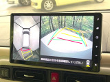 【パノラマモニター】専用のカメラにより、上から見下ろしたような視点で360度クルマの周囲を確認することができます☆死角部分も確認しやすく、狭い場所での切り返しや駐車もスムーズに行えます。