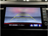 バックカメラ連動!ガイドラインも表示されるのでバック駐車が苦手な方でも安心です。