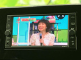 停車中に楽しめるTV機能付き。移動の合間にニュースや番組をチェックできます。家族での長距離ドライブにも役立ちます。