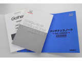 お車、ナビの取扱説明書、メンテナンスノート揃っております。