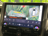 【パノラミックビューモニター】専用のカメラにより、上から見下ろしたような視点で360度クルマの周囲を確認することができます☆死角部分も確認しやすく、狭い場所での切り返しや駐車もスムーズに行えます。