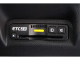 ETCビルトインタイプを装備!見た目もスマート♪高速道路の料金所も楽々通過♪