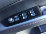 パワーウインド・電動格納付きドアミラースイッチは、運転席ドアに集中☆