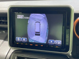 【全方位モニター用カメラ】専用のカメラにより、上から見下ろしたような視点で360度クルマの周囲を確認することができます☆死角部分も確認しやすく、狭い場所での切り返しや駐車もスムーズに行えます。