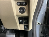 運転席から操作しやすい各種スイッチ