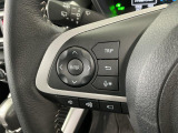 【オーディオリモコンスイッチ】ステアリング左に装備!運転中、視線をそらさずに選曲・ボリューム調整が可能に!