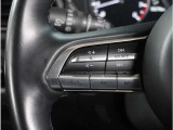 【ステアリングスイッチ】運転中、前方から目線をそらすことなく、オーディオ等の操作が可能な便利機能。安心&快適ドライブにはマストな装備。