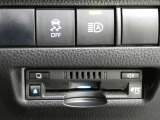 ETC車載器付きです。高速道路の料金所もスムーズに通過できます。