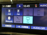 Bluetoothが付いて、オーディオメディアとの接続が出来ます。