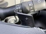 【パドルシフト】マニュアル車のような運転を楽しむことが出来るパドルシフトが搭載されています。
