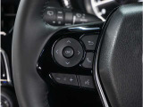 【ステアリングスイッチ】運転中、前方から目線をそらすことなく、オーディオ等の操作が可能な便利機能。安心&快適ドライブにはマストな装備。