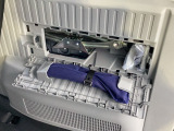 荷室サイドのパネルにはDIYに最適な取付穴が施されております