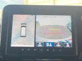 【全方位モニター用カメラ】専用のカメラにより、上から見下ろしたような視点で360度クルマの周囲を確認することができます☆死角部分も確認しやすく、狭い場所での切り返しや駐車もスムーズに行えます。