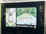 【パノラマモニター】専用のカメラにより、上から見下ろしたような視点で360度クルマの周囲を確認することができます☆死角部分も確認しやすく、狭い場所での切り返しや駐車もスムーズに行えます。