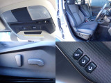 運転席も大きな擦れもなく状態良好です。電動シートになります。