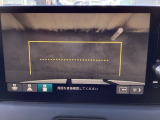 カラービジョンとガイド線で見やすい視点切替式のバックモニター。