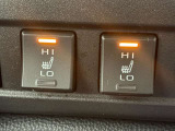 運転席と助手席にシートヒーターが付いてます。冬の寒いときでも直ぐにポカポカ。