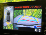 【パノラミックビューモニター】専用のカメラにより、上から見下ろしたような視点で360度クルマの周囲を確認することができます☆死角部分も確認しやすく、狭い場所での切り返しや駐車もスムーズに行えます。