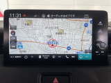 ホンダ純正メモリーナビ付きなので、迷わず目的地まで安心。