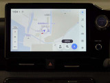純正ナビを装備。タッチパネル式で使いやすく、お出かけもラクラクです。