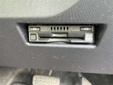 ETC車載器付きです。高速道路の料金所もスムーズに通過できます。