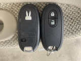 キーレス2本付き。予備キーもキーレス仕様になっております。