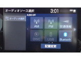 Bluetooth音楽や、CD/DVD再生等がご利用可能です。