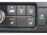 【シートヒーター】運転席&助手席にシートヒーターが付いてます!二段階の調整が可能です!