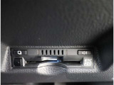 ETC車載器付きです。高速道路の料金所もスムーズに通過できます。