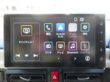 最新のスマホ連携ディスプレイオーディオ装備☆AppleCarPlayやAndroidAutoに対応し、スマホの画面を表示可能です♪本体にナビは無くともこちらの方が現代的で便利かも。