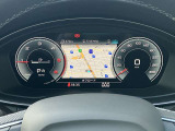 バーチャルコックピットナビ装備 MMIナビゲーション搭載 地図データ最新版にアップデート後ご納車させていただきますのでご安心くださいませ。