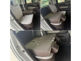 【シートアレンジ】後席背もたれを倒すことで荷室とつながり荷室スペースが拡大!荷物の量や乗車人数によって使い分けていただけます☆