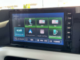 AppleCarPlay、アンドロイドオートに対応。スマホを接続すれば、いつも利用いただいているスマホナビや、スマホに登録しているミュージックなどが楽しめます♪