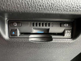 ETC車載器付きです。高速道路の料金所もスムーズに通過できます。