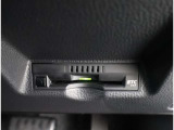 ETC車載器付きです。高速道路の料金所もスムーズに通過できます。