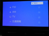 オーディオメニューです。Bluetoothオーディオも接続可能です。