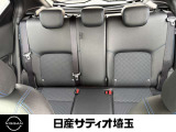 後席シートの画像です。