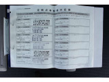 記録簿付きです。定期的に点検整備をお受け頂いておりますのでご安心下さい。