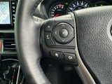 ステアリングスイッチ装備!運転しながら手元でオーディオの操作などができます。