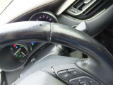 ハンドルが綺麗=大事に使用していた車両です。