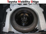 スペアタイヤ装着車です。もしもの時に安心ですね。