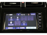 ラジオ、テレビ、ブルートゥースが付いてます。