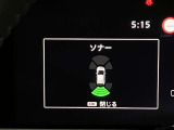障害物を感知し知らせてくれるので安心です♪