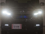 LEDヘッドライト(オートハイビーム機能付)が搭載されており、遠くまで明るく均一に照らし、高速道路等での安心感が向上しております。