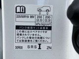 標準タイヤサイズです。ご参考に!