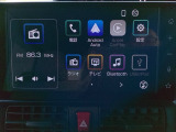 ダイハツ純正ディスプレイオーディオ装着車です。TV、Bluetoothオーディオ、ミュージックプレーヤー接続など多彩なオーディオ機能を搭載♪